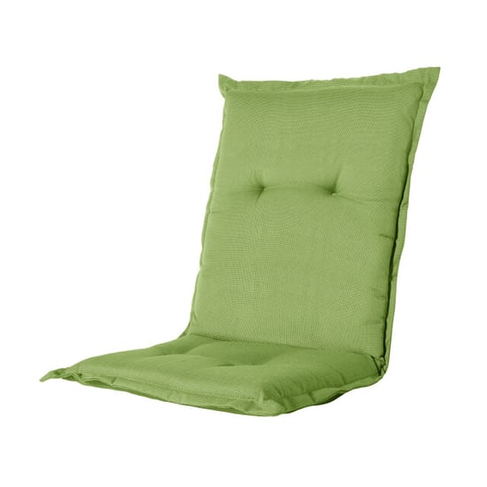 Madison tuinstoelkussen lage rug rib lime ca. 105x50 cm set van 4 - Image 3