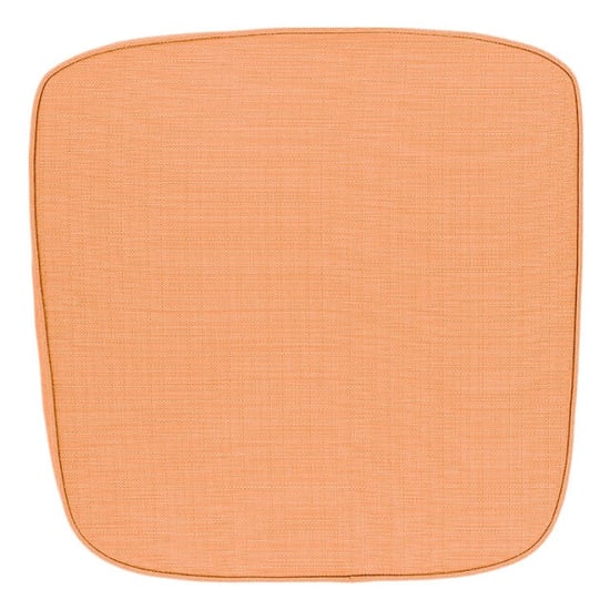 Unique Living wickerstoelkussen bliss outdoor orange -46x47x4cm - Image 1