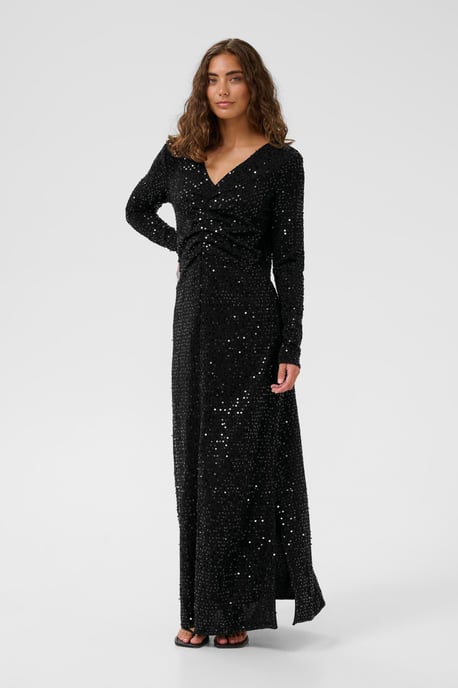 CUtamera Sequin Dress Jersey dress Feminine Silhouette - Image 2