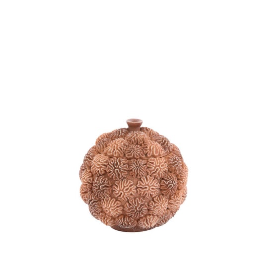 Light & Living deco box+deksel coral Ø17x16cm - - Image 1