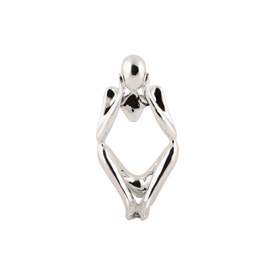 Present Time beeld imagine chrome plated - Image 1