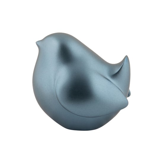 Present Time beeld dikke vogel metallic dark blue - Image 2