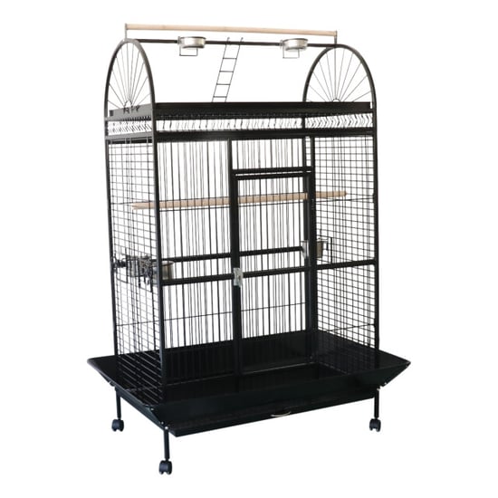 4animalz ® stevige vogelkooi pagegaai xl 66x101x177 cm papagaaienkooi - - Image 1