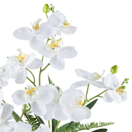 Kopu ® kunstbloem orchidee 55 cm 4 takken op schaal phalaenopsis - Image 2
