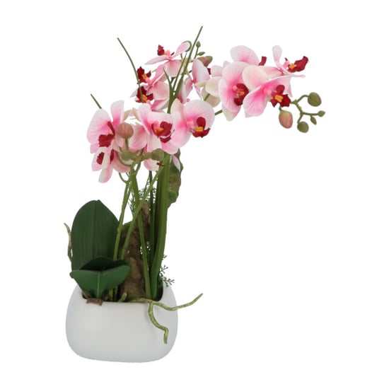 Kopu ® kunstbloem orchidee 46 cm lila bloempot vierkant phalaenopsis - Image 6