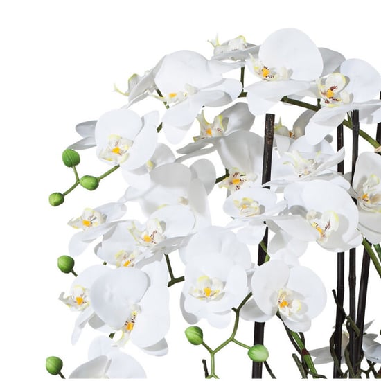 Kopu ® kunstbloem volle orchidee 68 cm met schaal phalenopsis - Image 2