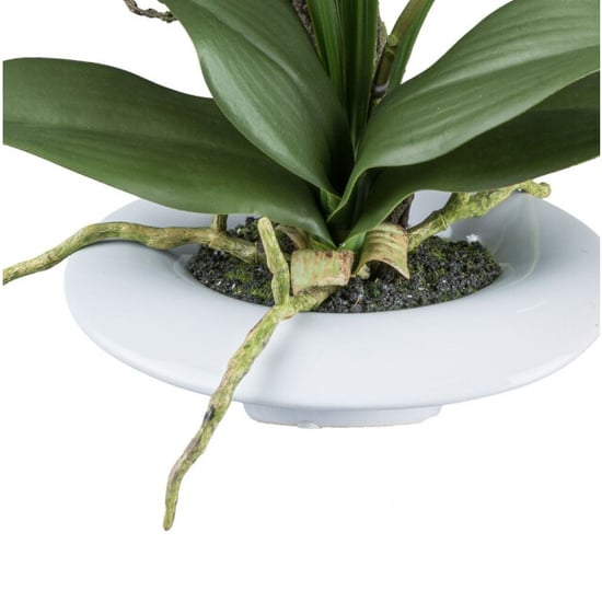 Kopu ® kunstbloem orchidee 41 cm met bloemschaal phalaenopsis - Image 3