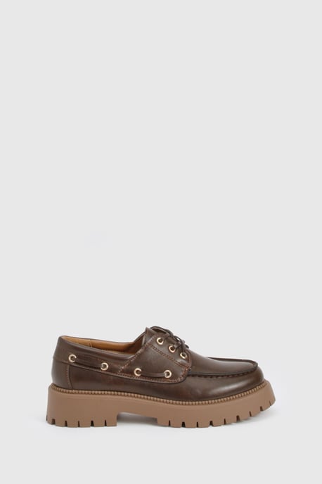 Chunky Boat Shoe Loafers - Image 3
