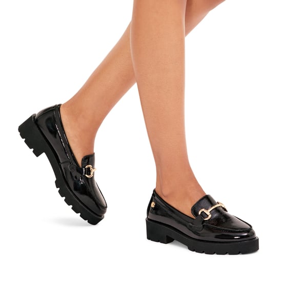 Carvela Leather Snap Chunky Loafers - Image 5