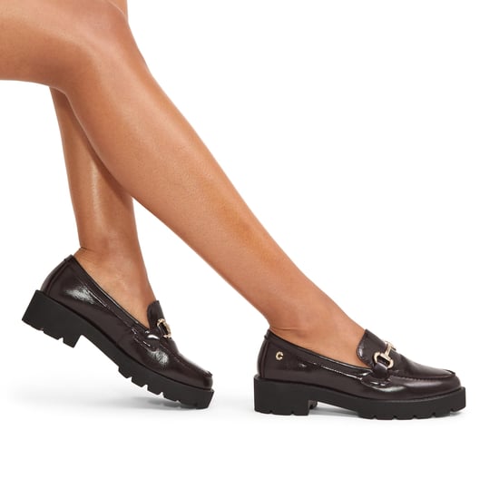 Carvela Leather Snap Chunky Loafers - Image 5