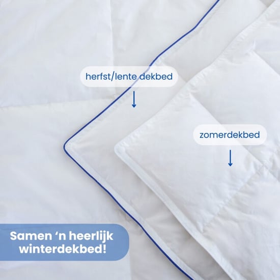 Fabiola Oostenrijks dons 4-seizoenen dekbed halfdons dekbed luxe en lekker - Image 2