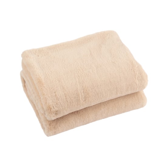J-Line Plaid cutie polyester light camel - Image 2