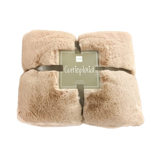 J-Line Plaid cutie polyester light camel - Image 3