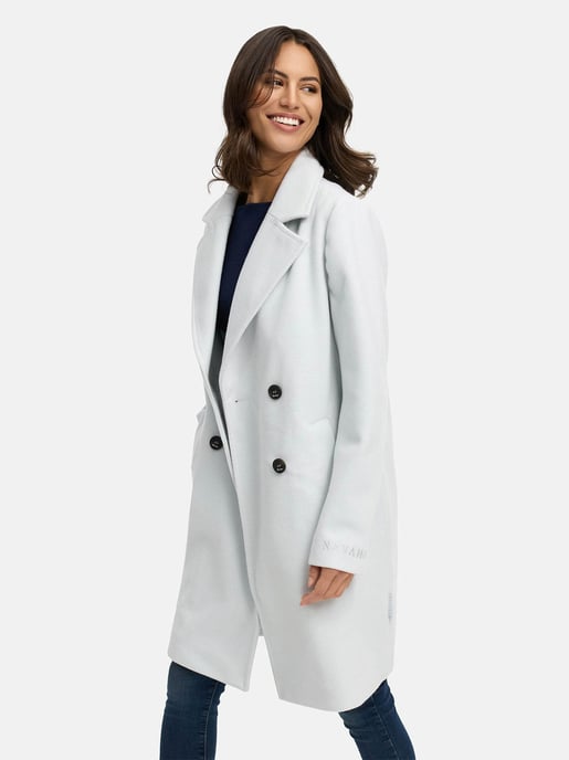 Navahoo Frostjuwel dames overgangsmantel met elegante strependetails - Image 6
