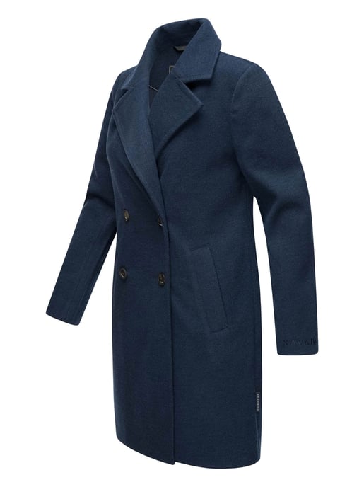 Navahoo Frostjuwel dames overgangsmantel met elegante strependetails - Image 2
