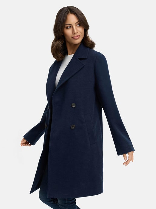 Navahoo Frostjuwel dames overgangsmantel met elegante strependetails - Image 6