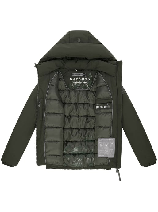 Navahoo Blütenlicht dames winterjas – eenvoudig, warm & functioneel - Image 4