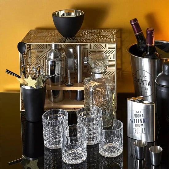 WDMT Vierdelig rvs cocktail set mat zwart - Image 5