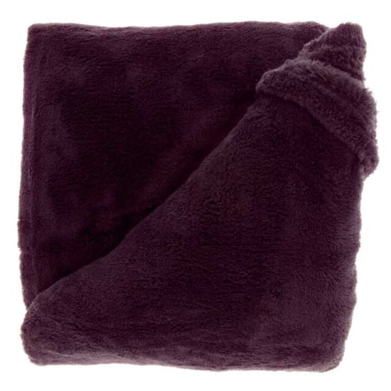 Unique Living plaid justin 150x200cm dark purple - Image 1