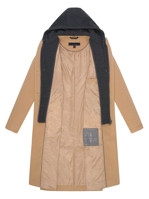 Navahoo Kekstraum dames overgangsmantel met uitneembare hoodie-inzet - Image 5