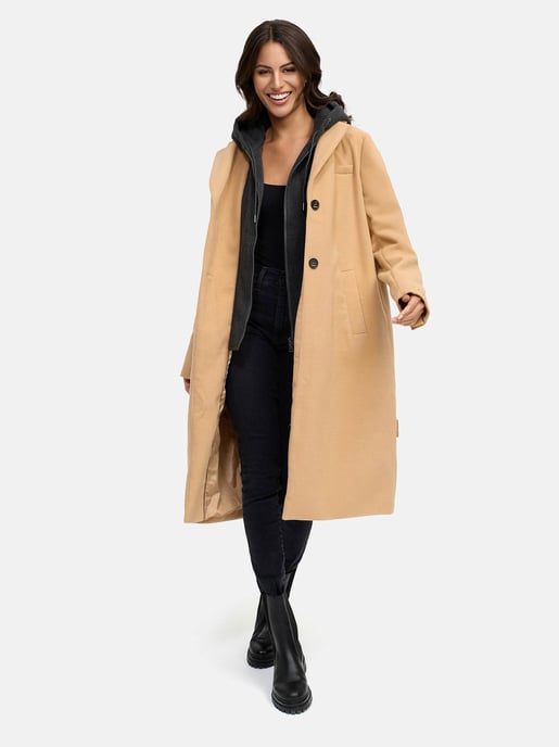 Navahoo Kekstraum dames overgangsmantel met uitneembare hoodie-inzet - Image 6