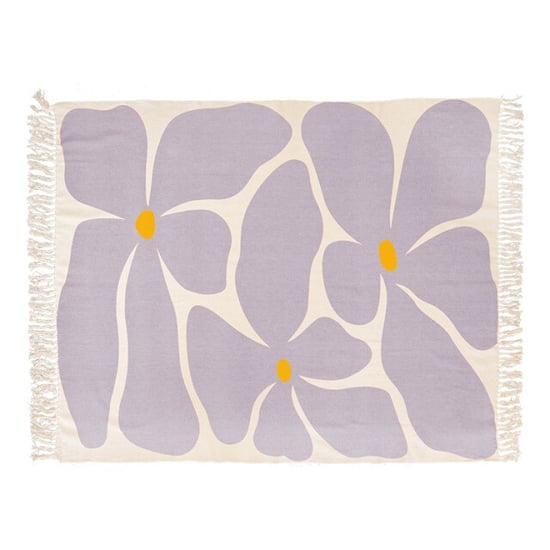 Unique Living plaid melia lila -125x150cm - Image 1