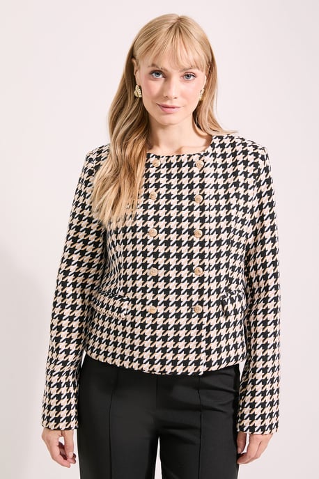 Dogtooth Boxy Fit Utility Jacket - Image 1