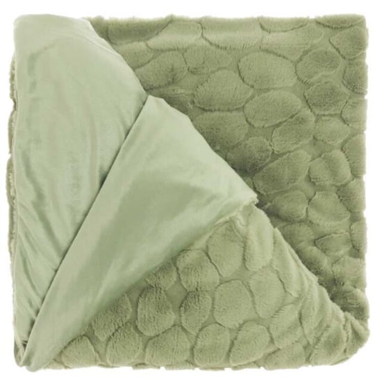 Unique Living plaid daaf tea green -150x200cm - Image 1