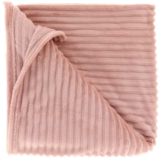 Unique Living plaid dez 150x200cm old pink - Image 1