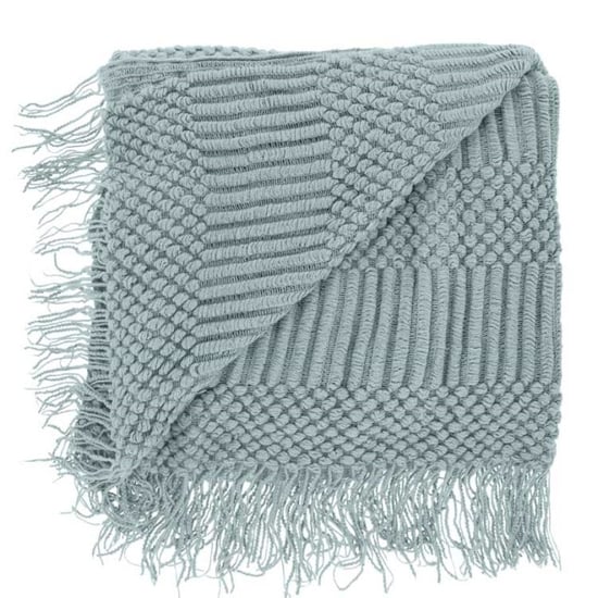 Unique Living plaid palma beach blue -130x160cm - Image 1