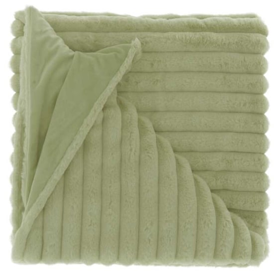 Unique Living plaid peppe tea green -150x200cm - Image 1