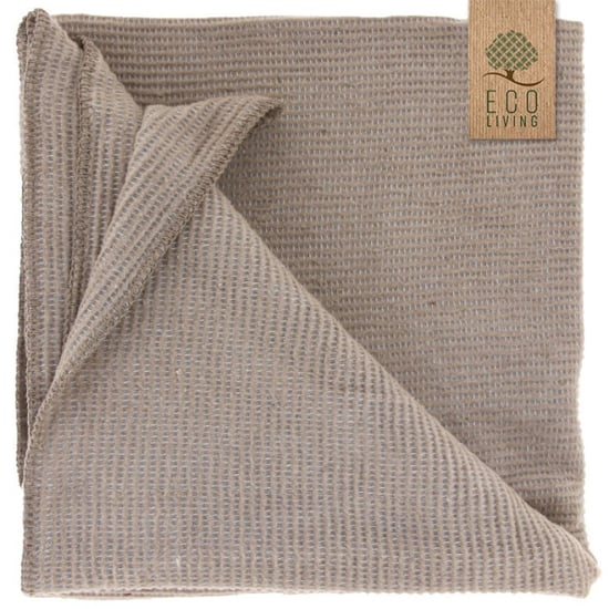 Unique Living plaid sally eco 150x200cm latte - Image 1