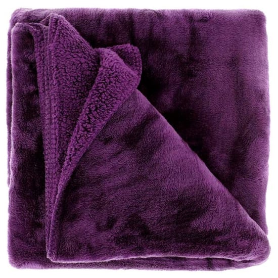 Unique Living plaid torvah 150x200cm dark purple - Image 1