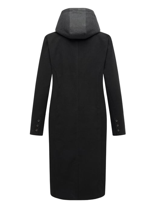 Navahoo Kekstraum dames overgangsmantel met uitneembare hoodie-inzet - Image 4