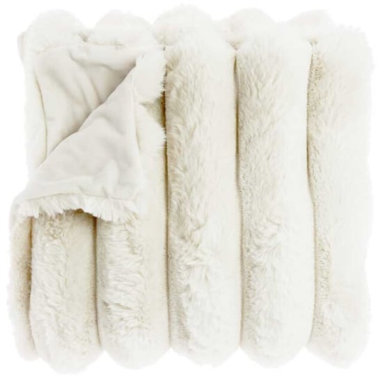Unique Living plaid liebe dove white -150x200cm - Image 1
