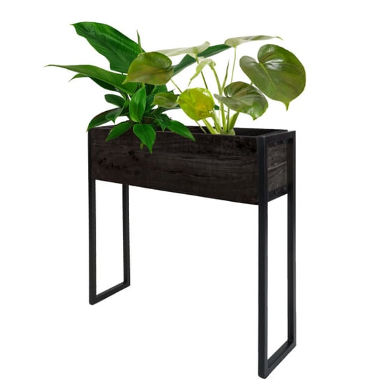 Home67 Plantenbak faab mangohout 72 cm - Image 1