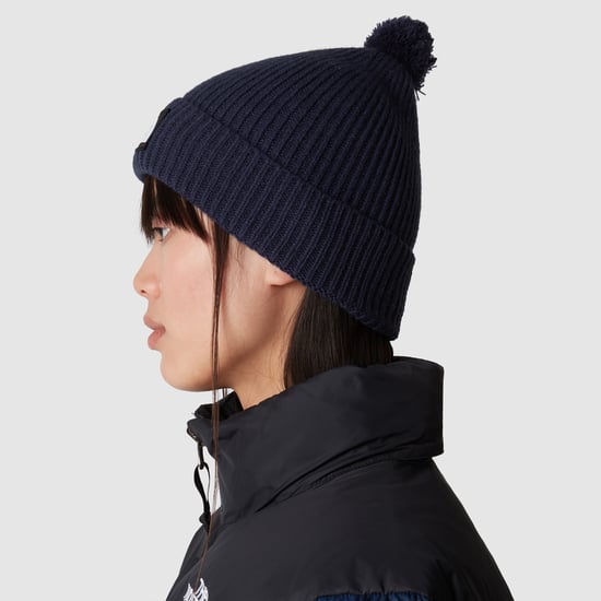 TNF Logo Box Pom Beanie - Image 4