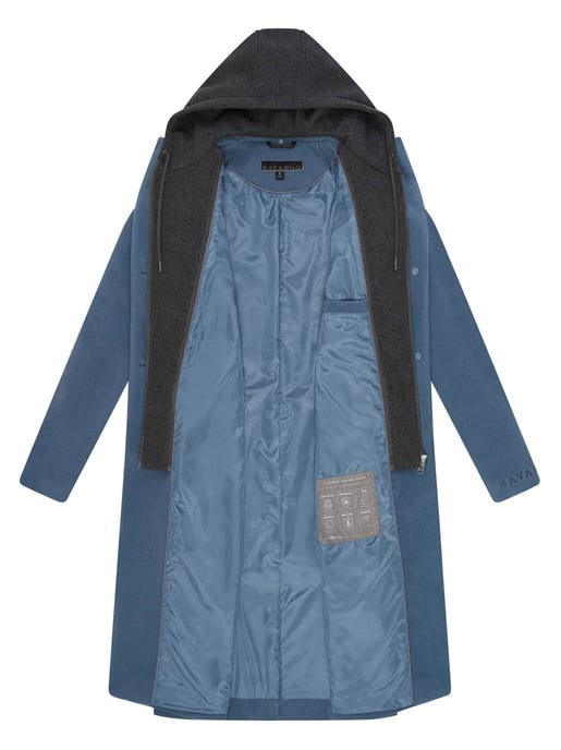 Navahoo Kekstraum Women’s Transitional Coat with Detachable Hoodie Insert - Image 5