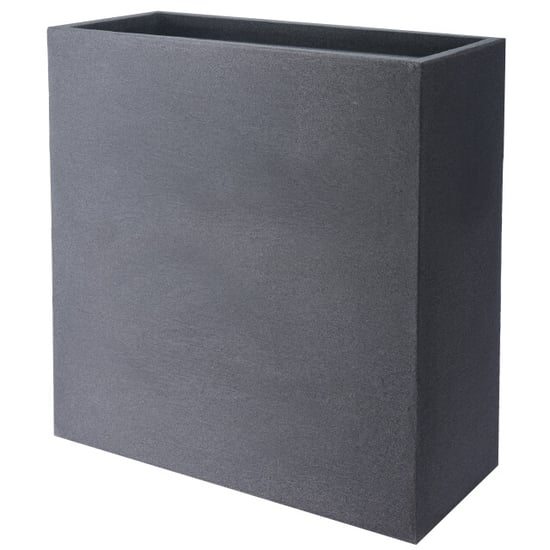 4gardenz ® stone rechthoekige plantenbak voor buiten 60x60x26cm - Image 1
