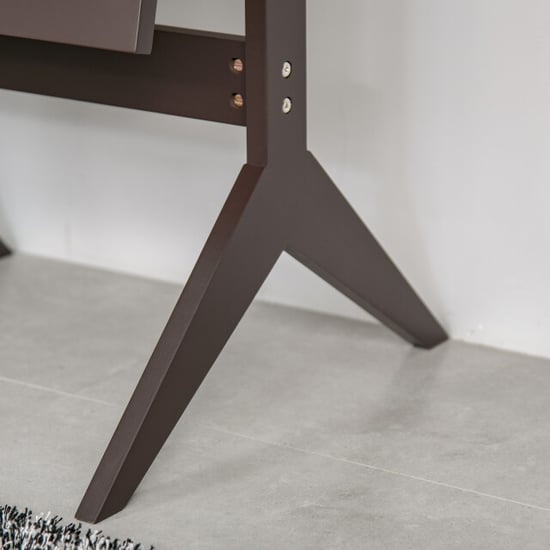 4goodz Passpiegel 148 cm vrijstaand, hellingshoek aanpasbaar donker - Image 3