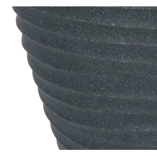 4goodz Plantenbak/bloembak hoog rond 40 cm met ribbels - Image 2
