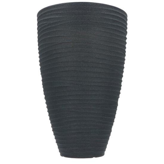 4goodz Plantenbak/bloembak hoog rond 40 cm met ribbels - Image 3
