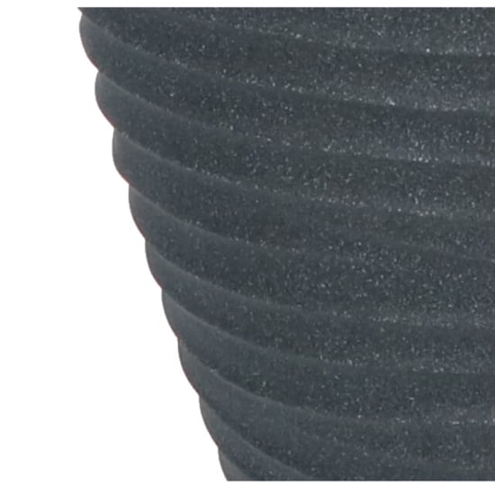 4goodz Plantenbak/bloembak hoog rond 40 cm met ribbels - Image 5