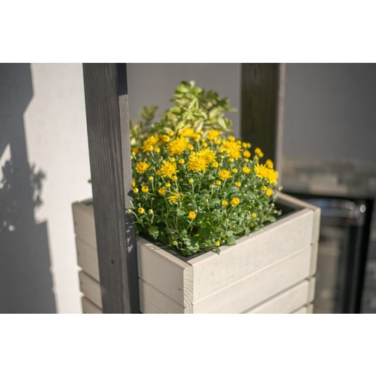 Westmann Maja houten plantenbak pilaar 50x50x170 cm - - Image 2