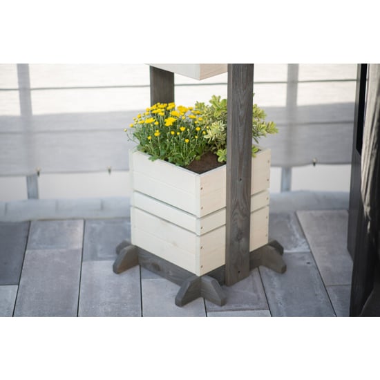 Westmann Maja houten plantenbak pilaar 50x50x170 cm - - Image 5