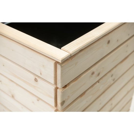 Westmann Houten verhoogde plantenbak moestuin asket l 130x70x90cm - Image 3