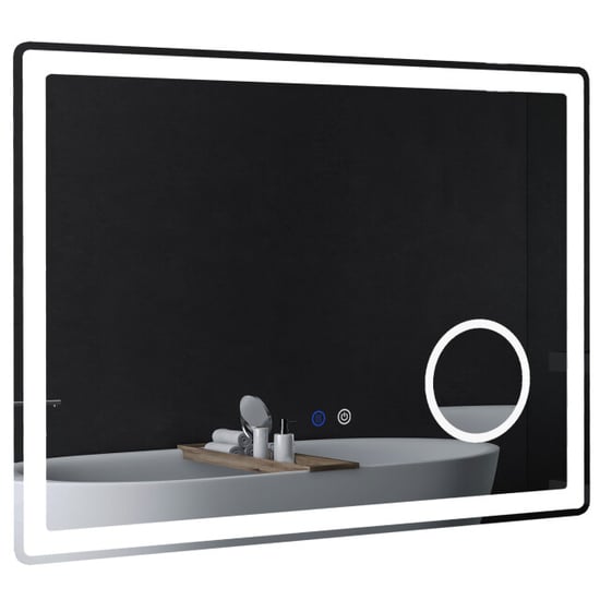 4goodz Badkamerspiegel 80x60 cm led met 3x vergroting anti-fog - Image 1