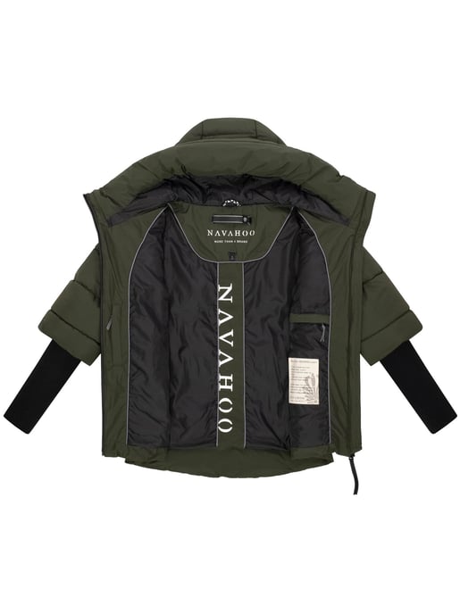 Navahoo Women’s Winter Quilted Jacket Lotusherz XIV – warm, functional & urban - Image 3