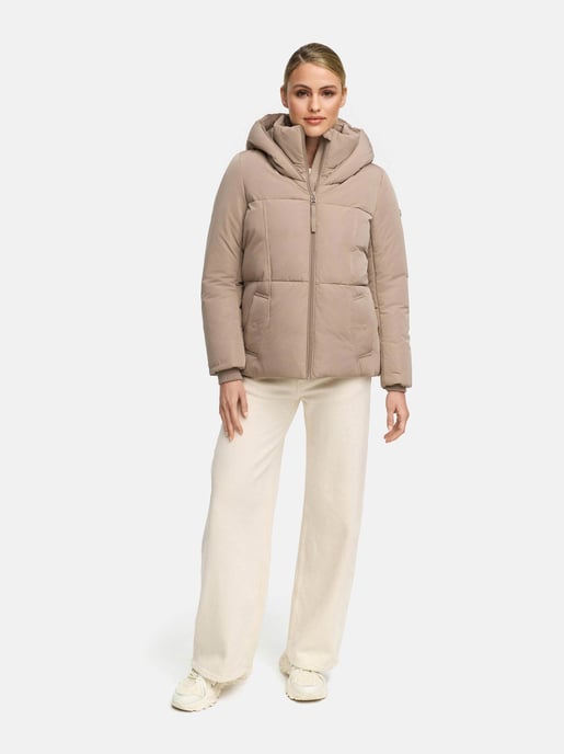 Navahoo dames gewatteerde jas Flüsterfee 14 – licht, warm & modern - Image 6