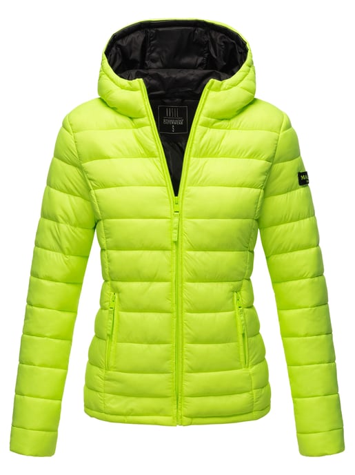 Marikoo women’s quilted jacket Lucy with hood & light padding - Image 1